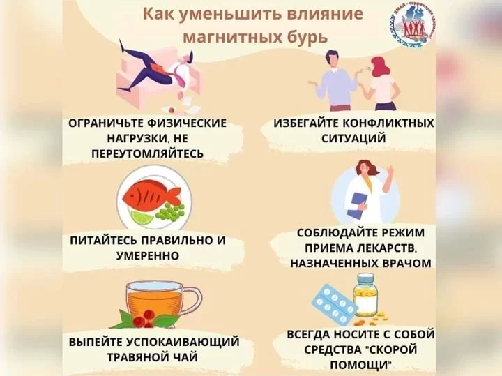 Магнитная буря 2 апреля 2025 года: метеопатам рассказали о серьёзном ухудшении самочувствия