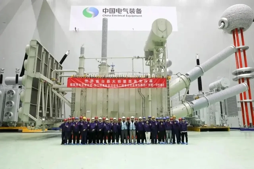 Китай представил крупнейший в мире «интеллектуальный» трансформатор