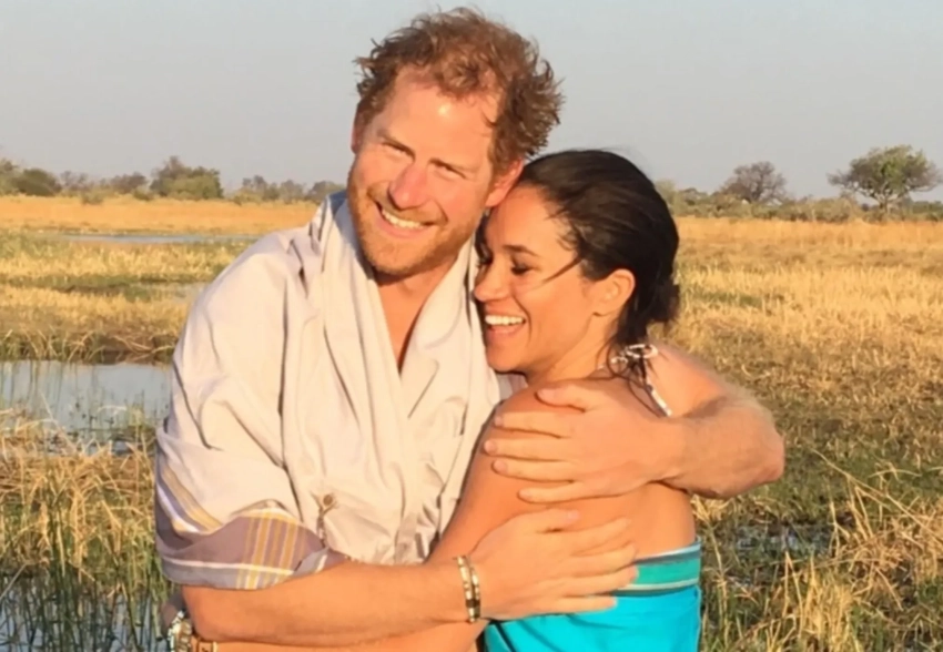 Меган Маркл и принц Гарри поддержали тренд на фото из 2016 года