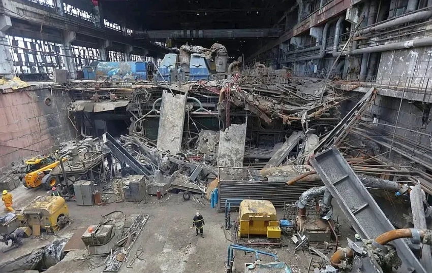 Бурштынская ТЭС в Ивано-Франковской области прекратила работу