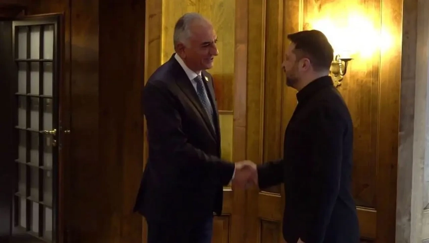 Зеленский пообещал содействие иранскому «принцу в изгнании» Резе Пехлеви