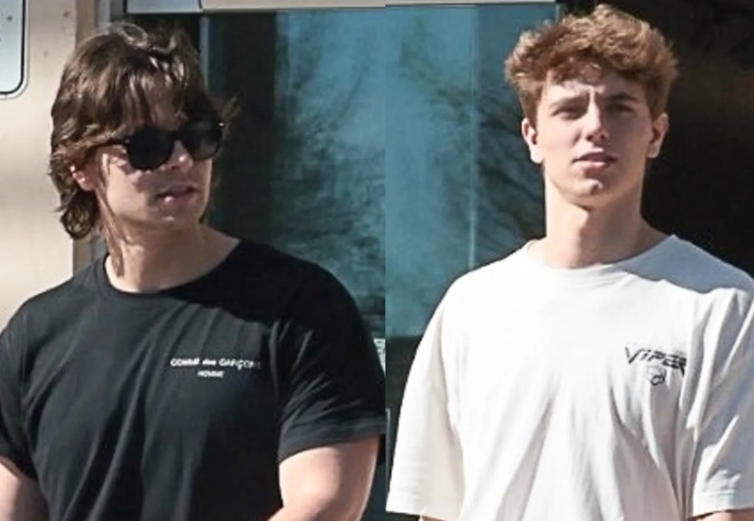 Взрослых сыновей Бритни Спирс заметили на публике